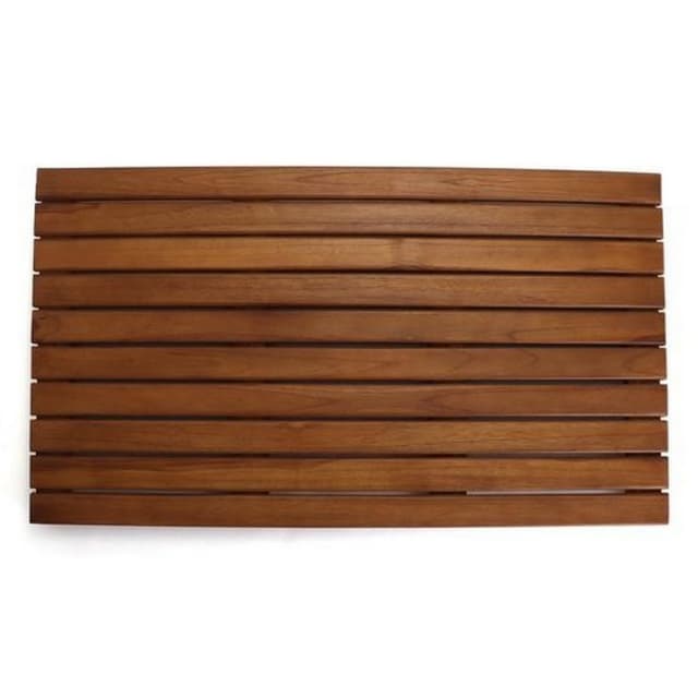 35-1/2" Lap Teak Shower Floor Insert