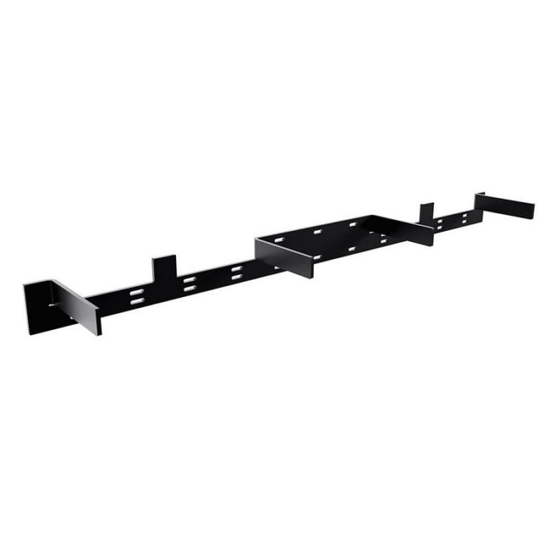 58" x 4-1/2" Floating Fireplace Mantel Bracket, Flat Black Finish