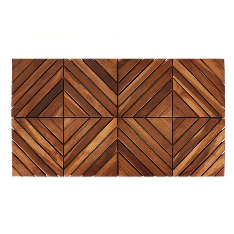 35-1/2" Baro Teak Shower Mat