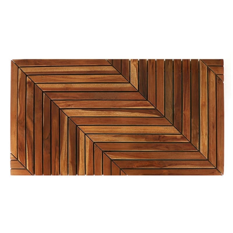 35-1/2" Bombora Teak Shower Mat