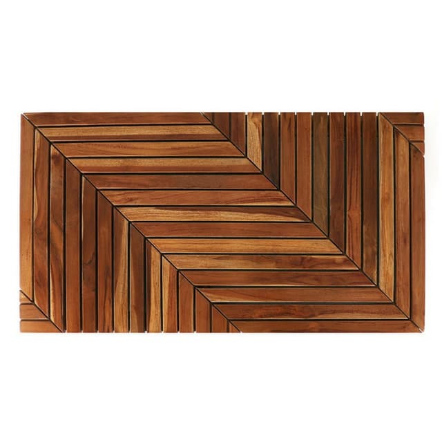 35-1/2" Bombora Teak Shower Mat