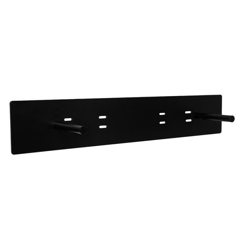 6" x 27-1/2" Accent Floating Shelf Bracket, Black Finish