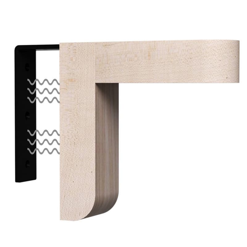 10" x 3" x 10" Sedona Magnetic Click Corbel, Maple