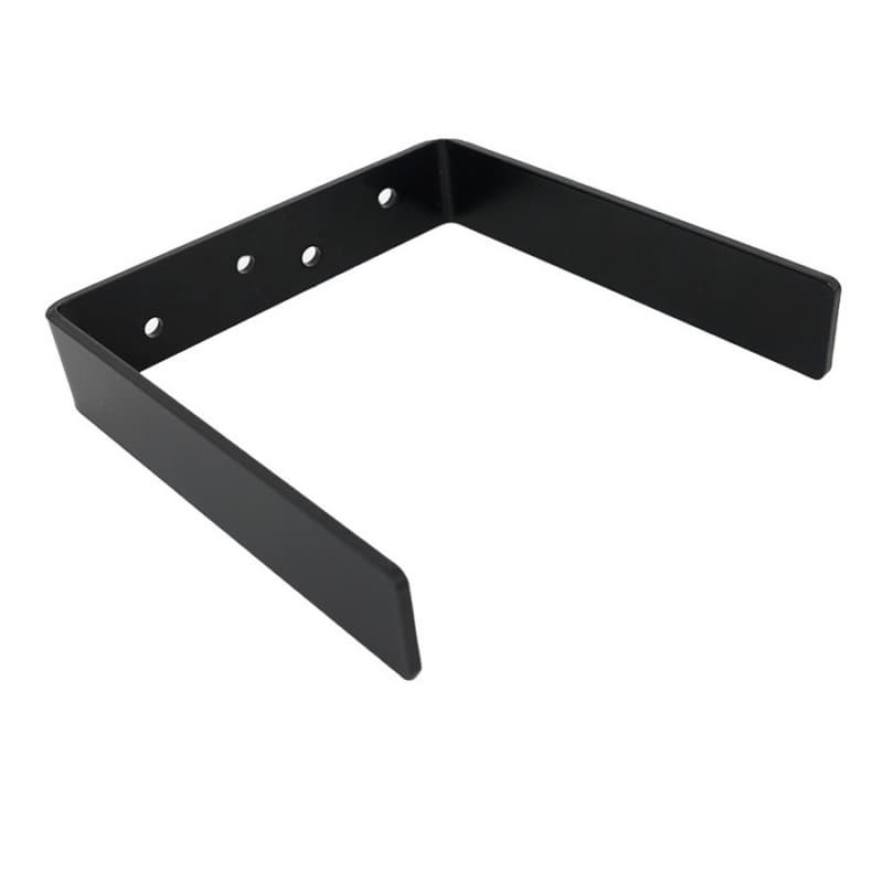 5" x 4-7/8" x 1" Mini Floating Shelf Bracket, Black