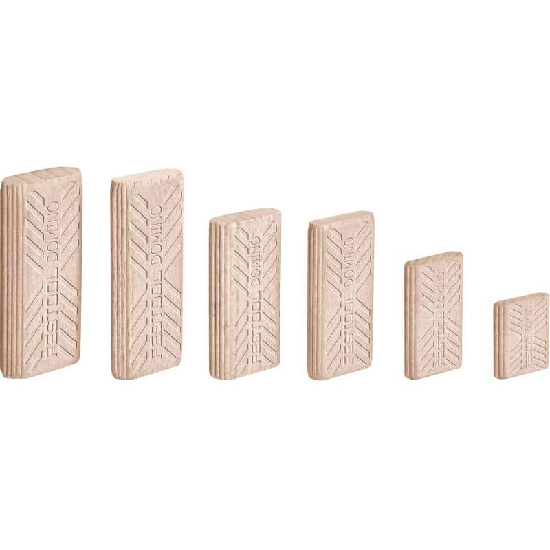 Domino 50mm x 24mm x 10mm Beech Tenon for DF 500 Q, Pack of 85