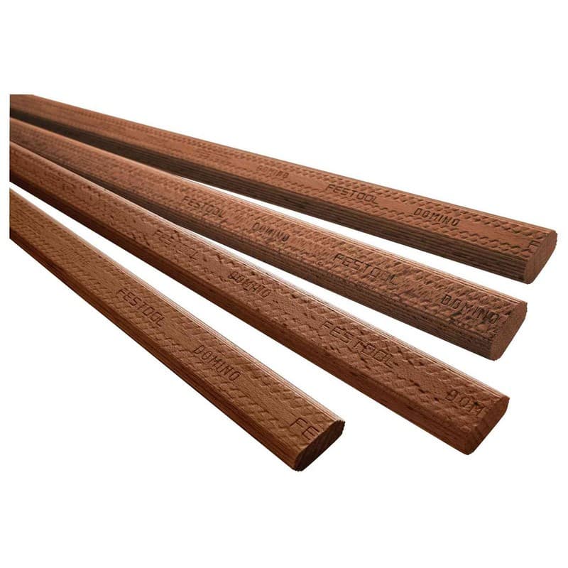 Domino 750mm x 22mm x 8mm Beech and Sipo Tenon