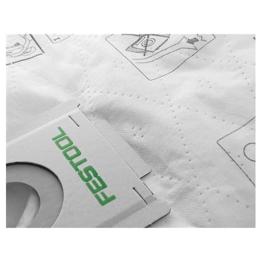 Festool SELFCLEAN Filter Bag for CT 48 Dust Extractor, PK/5