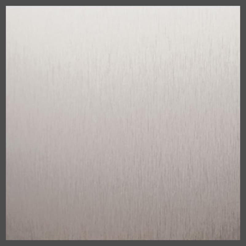 Solid Metal Laminate M2178-99 Brushed Stainless Steel, Vertical Postforming Grade DecoMetal Finish, 48" x 96