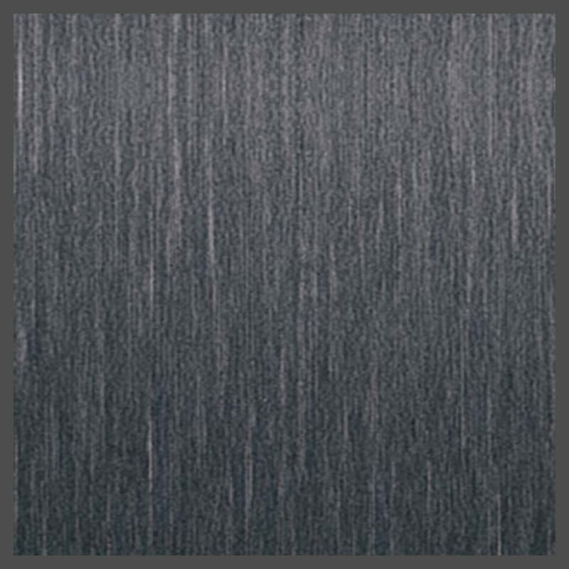 Solid Metal Laminate M4254-99 Brushed Black Aluminum, Vertical Postforming Grade DecoMetal Finish, 48" x 96