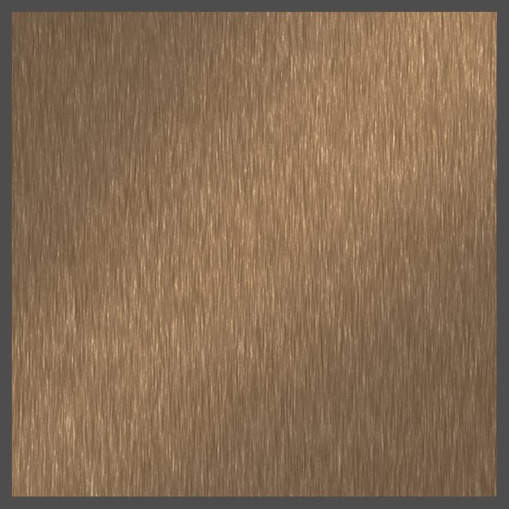 Solid Metal Laminate M9410-99 Brushed Coin, Vertical Postforming Grade DecoMetal Finish, 48" x 96