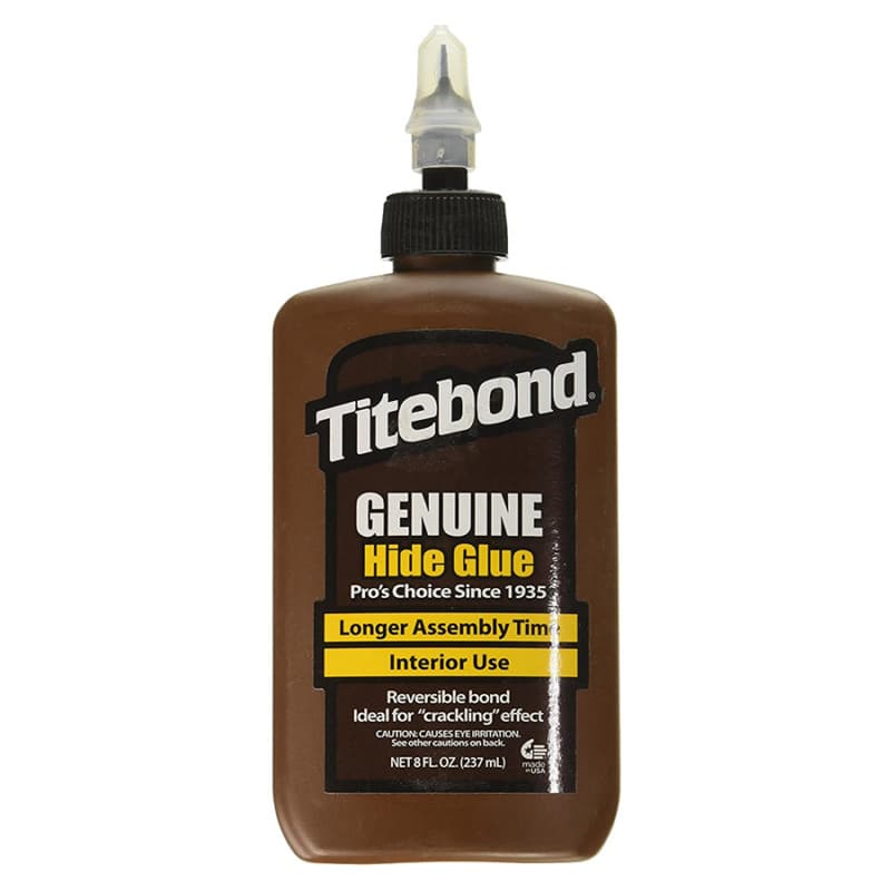 Titebond® Liquid Hide Wood Glue, Amber, 8 oz Bottle