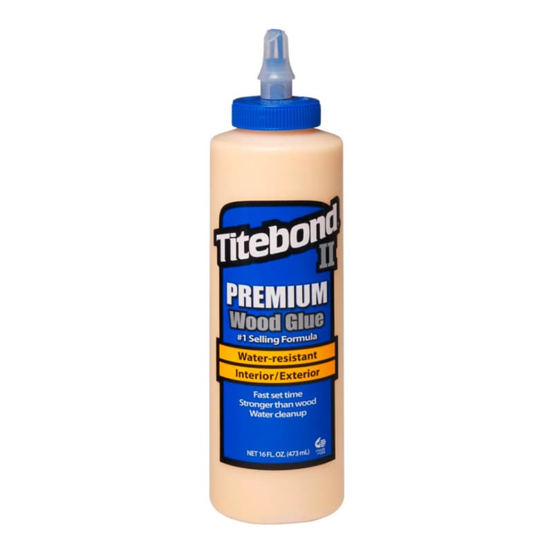 Titebond® II Premium Wood Glue, Honey Cream, 16 oz Bottle