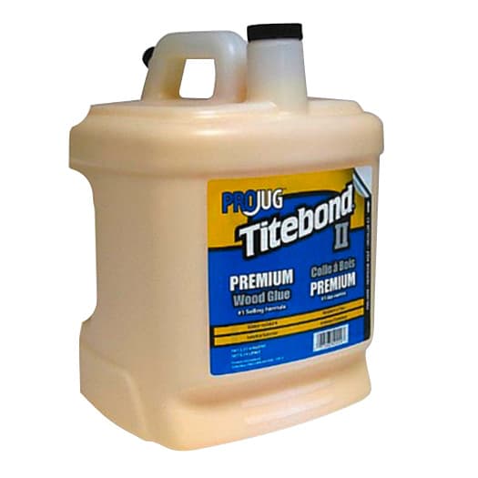 Titebond® II Premium Wood Glue, Honey Cream, 2.15 Gallon PROjug