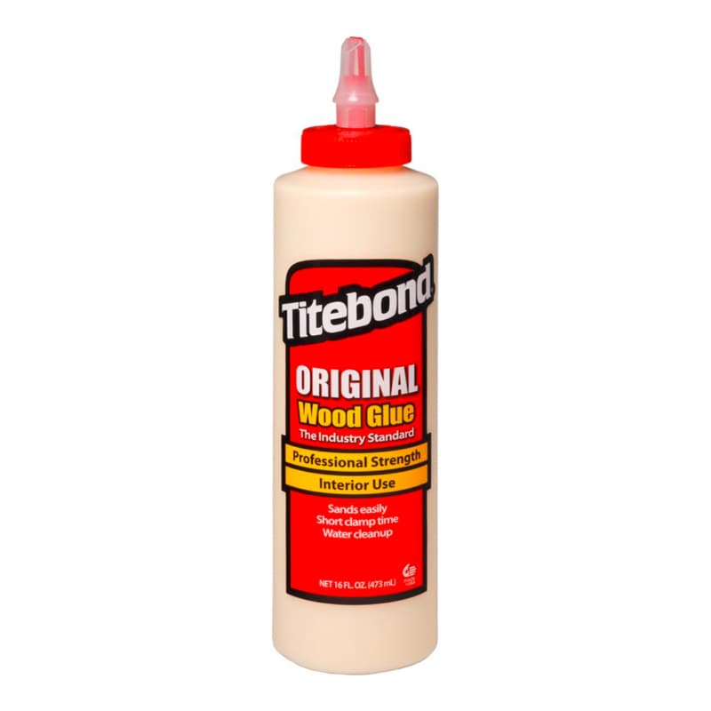 Titebond Original Wood Glue, Yellow, 16 oz Bottle