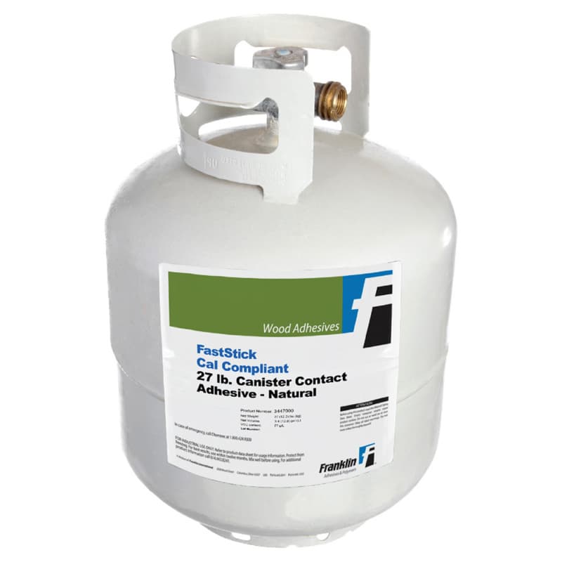 FastStick Cal Compliant Contact Adhesive, Natural, 27lb Canister