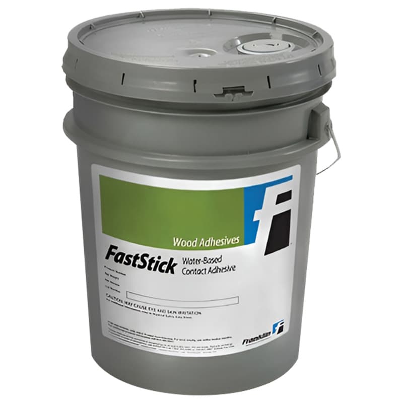 FastStick Water-Based Contact Adhesive, White, 5 Gallon Pail