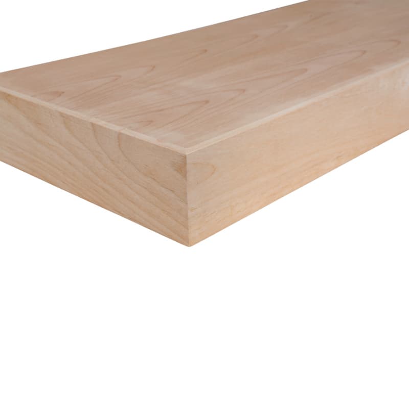 2-1/2" x 10" x 24" Floating Shelf, Cherry Finish