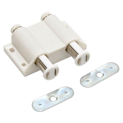 Double Magnetic Touch Latch, White