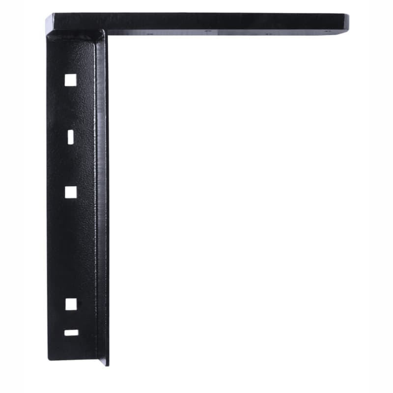 Pro Value Series Concealed Flat Brackets, 2" Width, 21" Depth, 18" Height, Black