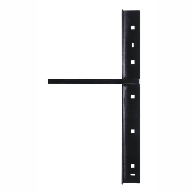 Pro Value Series Concealed Extended Flat Brackets, 2" Width, 21" Depth, 26" Height, Black