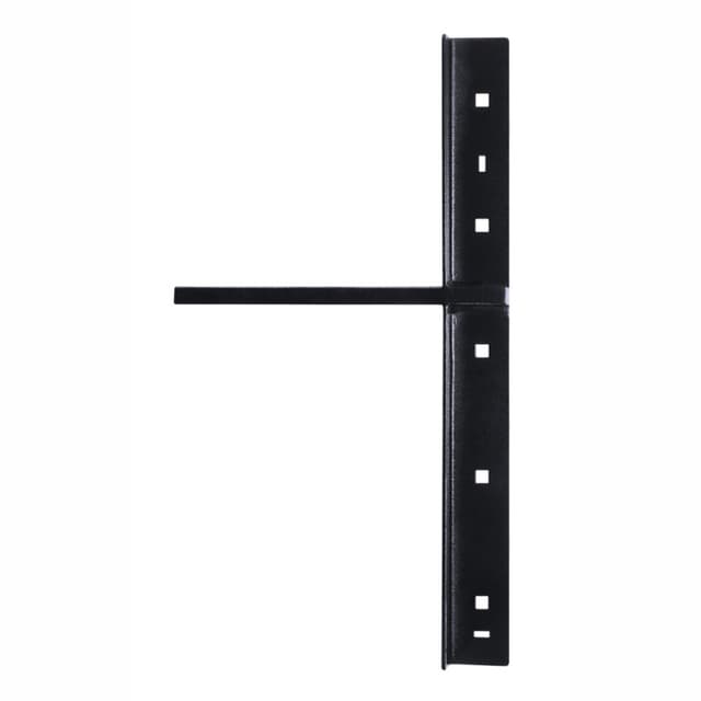 Concealed Black Flat Brackets, Extended, Pro Value Series