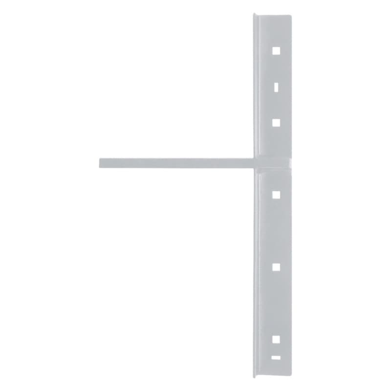 Pro Value Series Concealed Extended Flat Brackets, 2" Width, 21" Depth, 26" Height, White