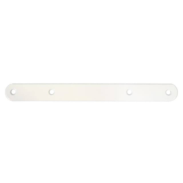 Connecting Strap for Drawer Front Pull-Outs, White Epoxy