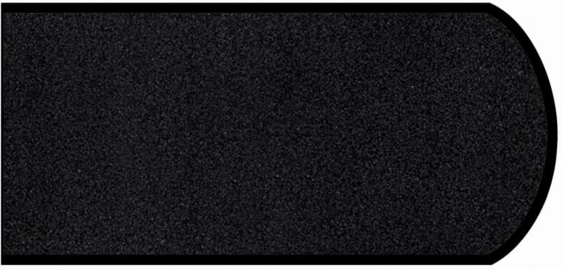 IdealEdge Edgebanding, Color 271-46 Blackstone, 0.027" Thick 144", Etchings Finish, Double Radius