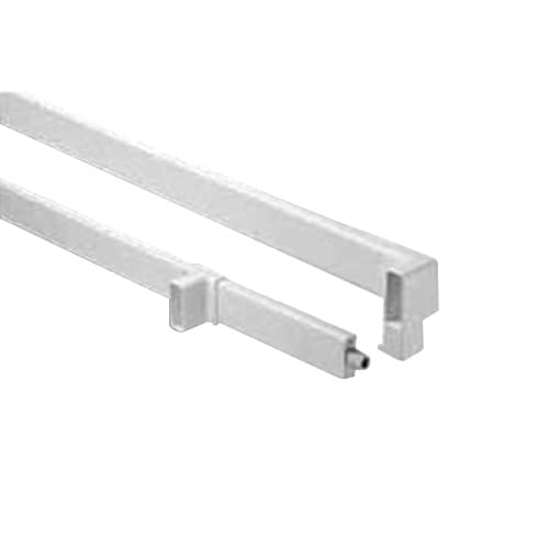 Zargen 6100 Front Railing Clip, White