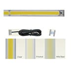 LED 3.3W Cool White Linear Light, 8", Nickel