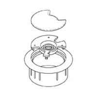 50mm Wire Grommet, Black