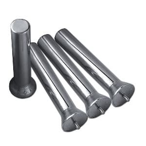 8" Drawer Peg System, Polished Chrome
