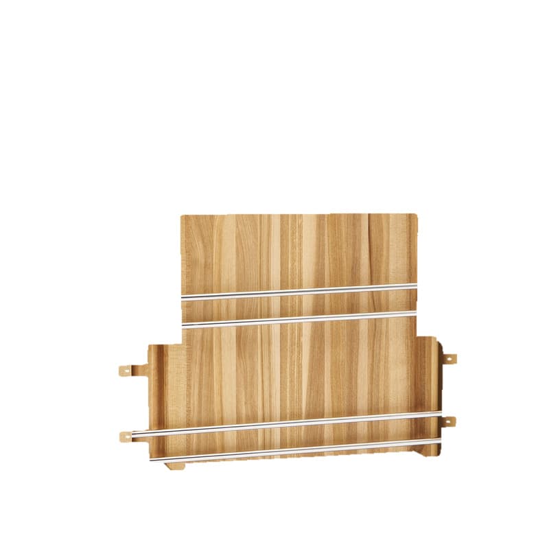 13-1/2" Door-Mount Rack with Wood Cutting Board
