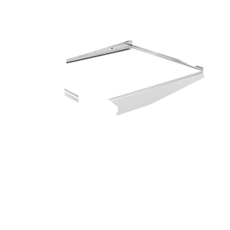 Side-Mount File System Pull-Out for Drawers, 15" x 10-1/2", Chrome