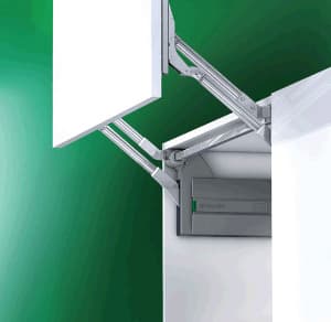 Kinvaro L-80 Spring C Parallel Lifter Set, Gray, Cabinet Height 430mm - 600mm