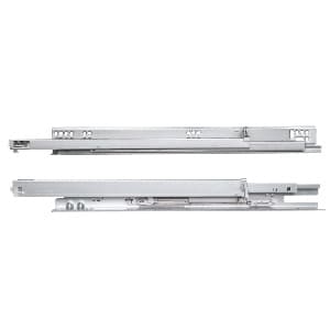 21" MUV Undermount Drawer Slide for 5/8" Drawer Material, 75 lb Capacity Full Extension, Soft-Closing
