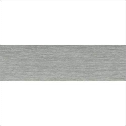 PVC Edgebanding, Color 6403 Satin Stainless, 0.018" Thick 15/16" x 600' Roll