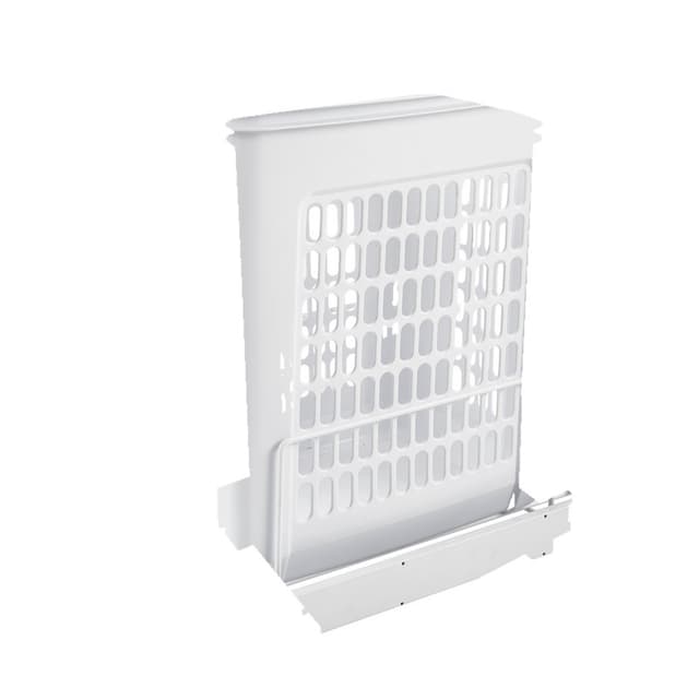 14" Wide Replacement Hamper Basket, White Finish