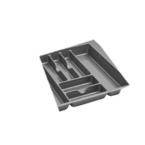 21-7/8" Cutlery Tray, Glossy Silver