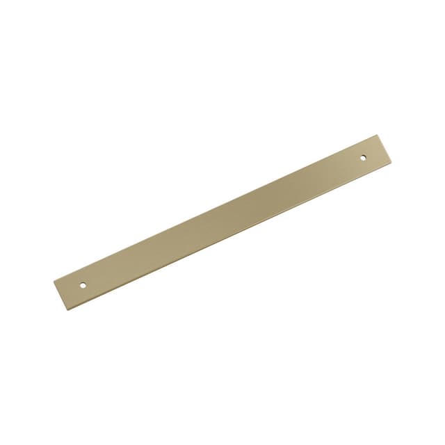 305mm Ladera Rectangle Appliance Pull Backplate, Golden Champagne