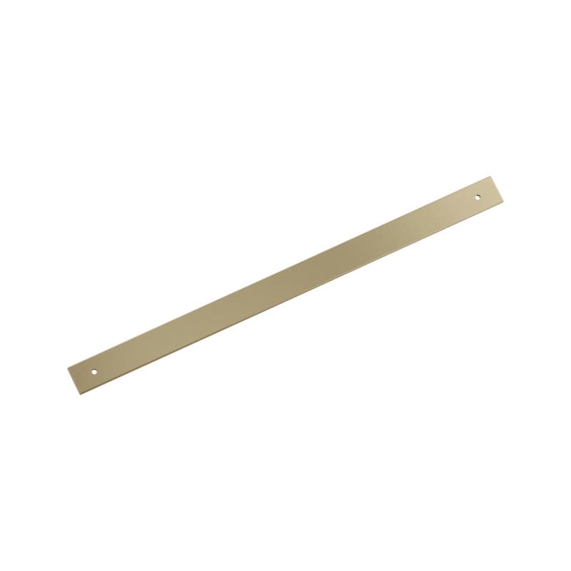 457mm Ladera Rectangle Appliance Pull Backplate, Golden Champagne