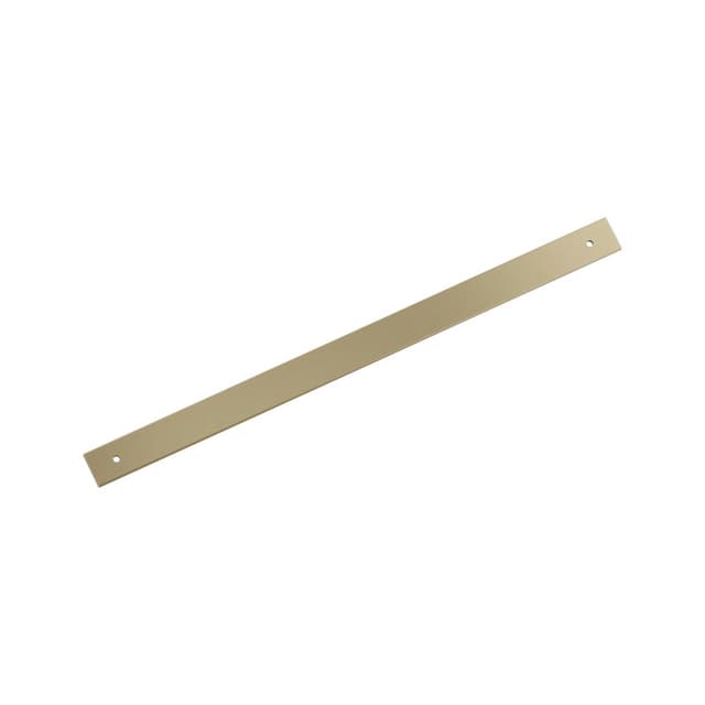 457mm Ladera Rectangle Appliance Pull Backplate, Golden Champagne