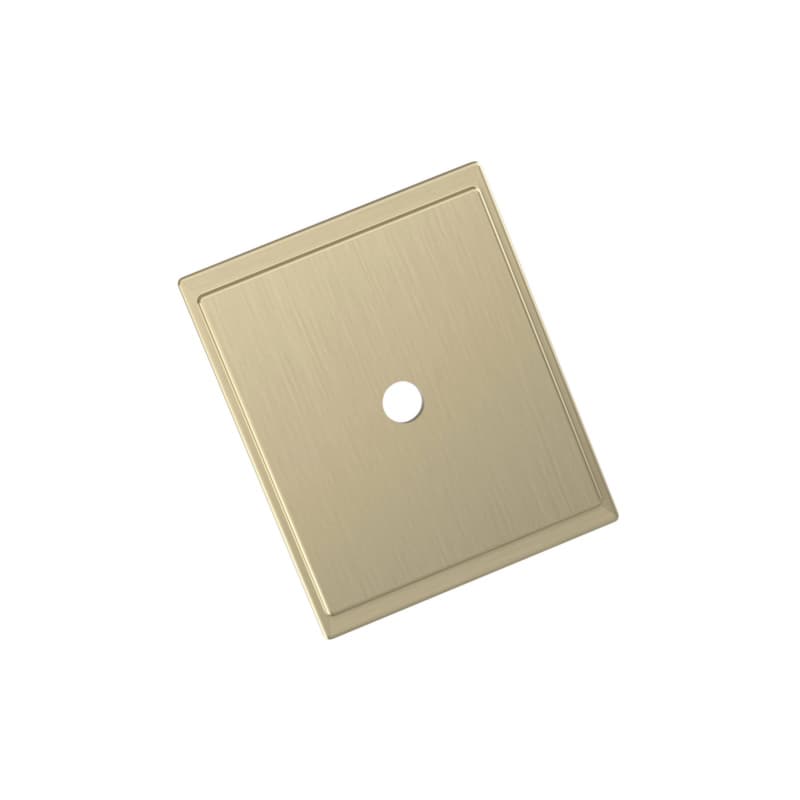 1-5/8" Maymont Knob Backplate, Golden Champagne
