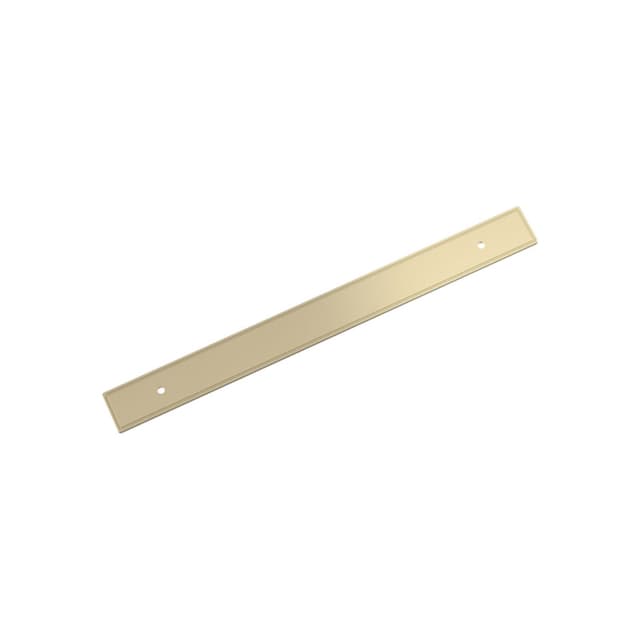 224mm Thoreau Rectangle Backplate, Golden Champagne