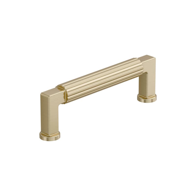 96mm Ballard Cabinet Pull, Golden Champagne