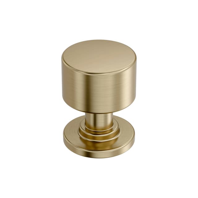 1" Balon Cabinet Knob, Golden Champagne