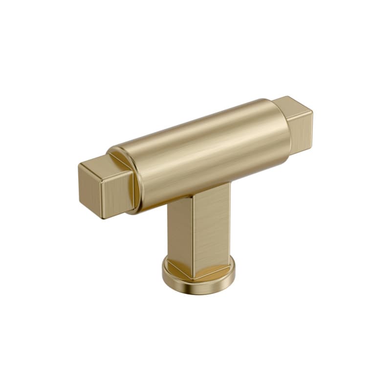 2" Balon Cabinet Knob, Golden Champagne