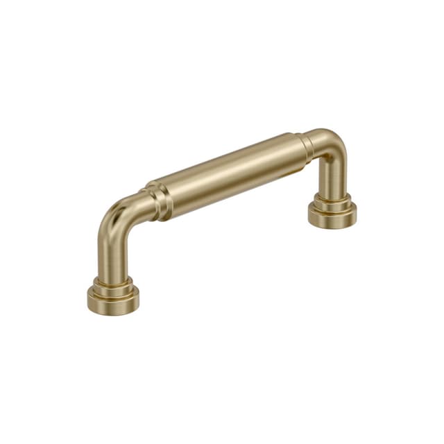 3-3/4" Coble Cabinet Pull, Golden Champagne