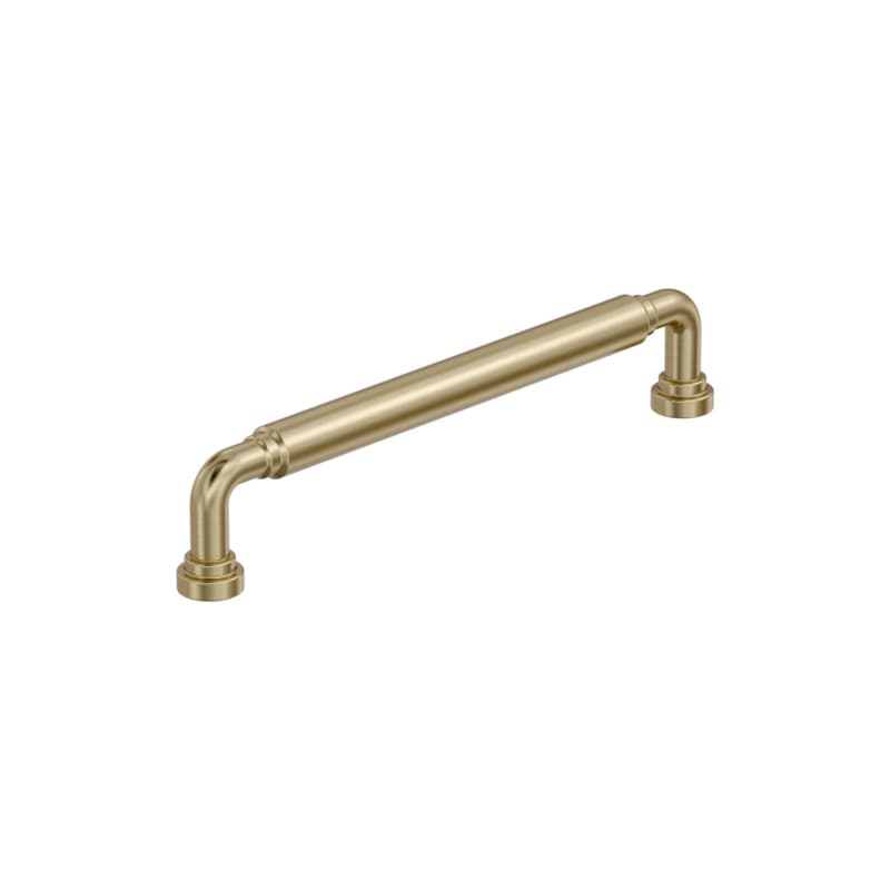 6-5/16" Coble Cabinet Pull, Golden Champagne