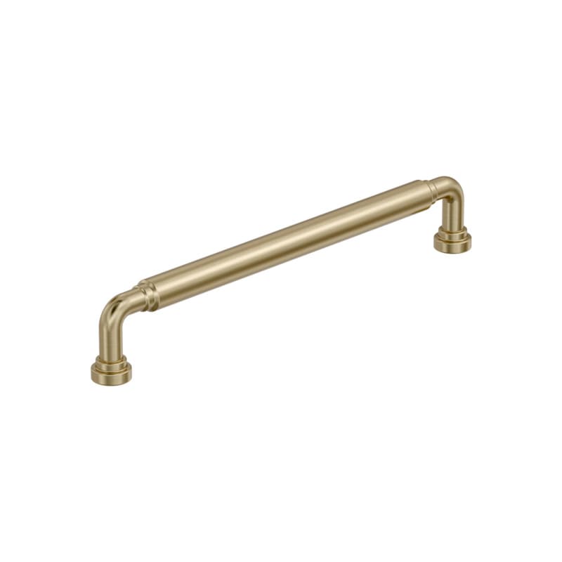 7-9/16" Coble Cabinet Pull, Golden Champagne